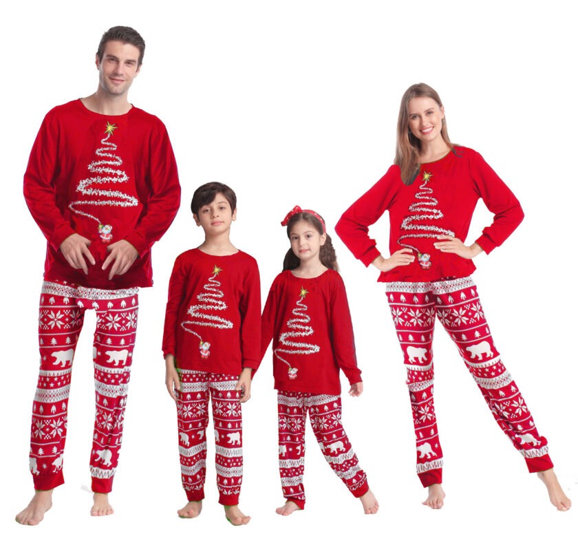 Christmas Pajamas Matching Set - Image 4